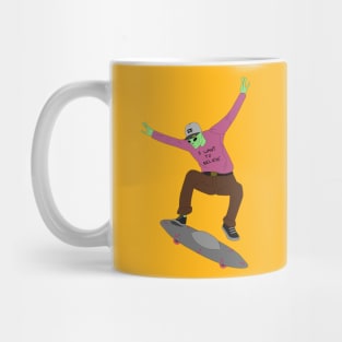 Alien Skater Mug